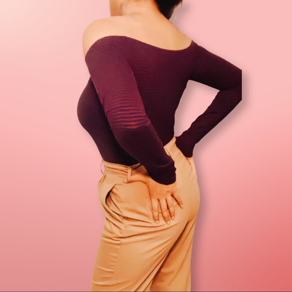 FOREVER 21 CONTEMPORARY - off shoulder bodysuit top - Picture 3 of 4